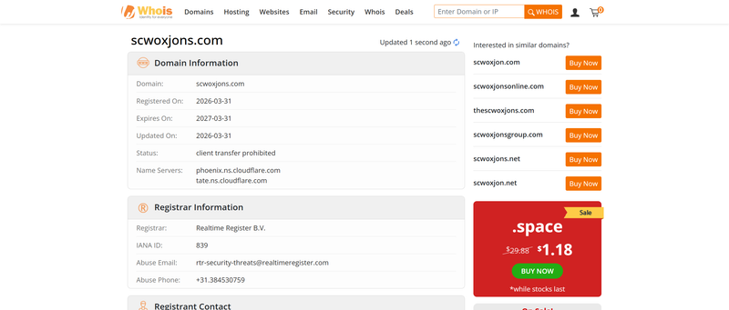 whois