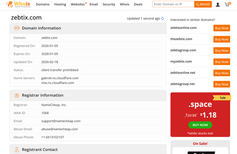 whois