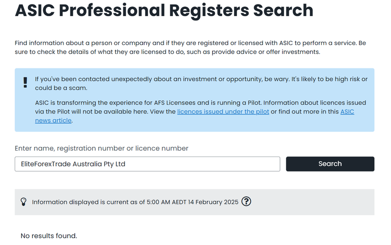 Australian Securities & Investments Commission(ASIC)
