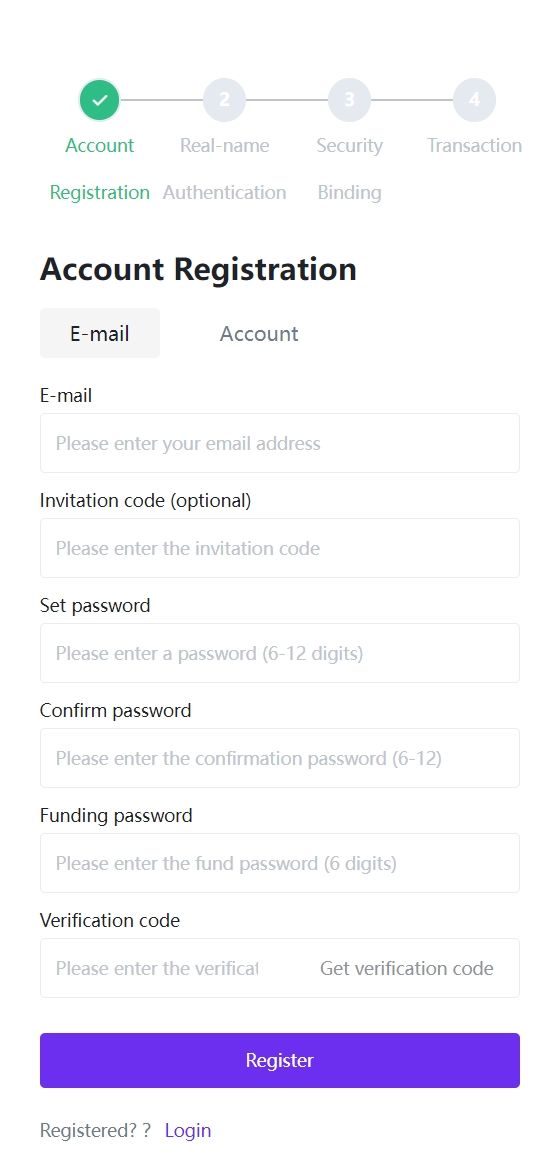 Información de registro de KEN-EX