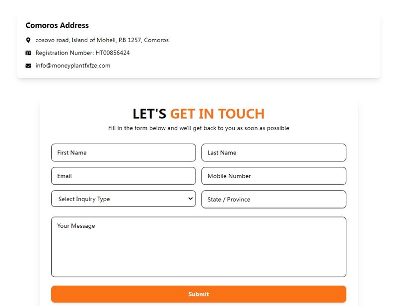 contact information