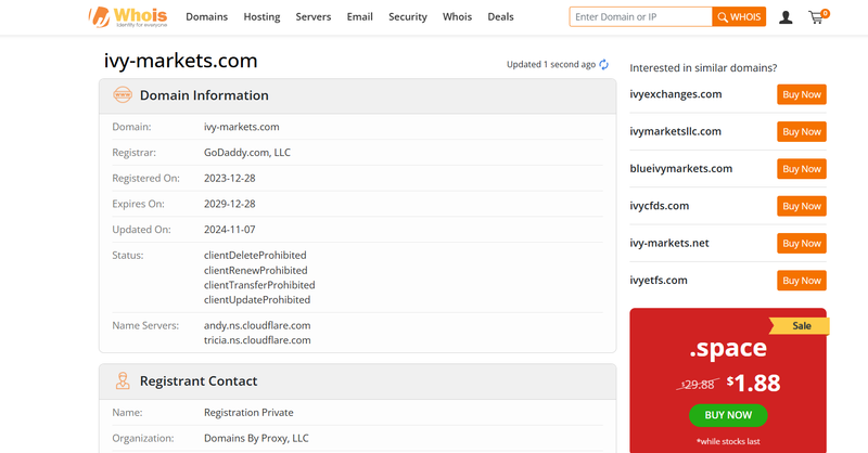 IVY Markets whois