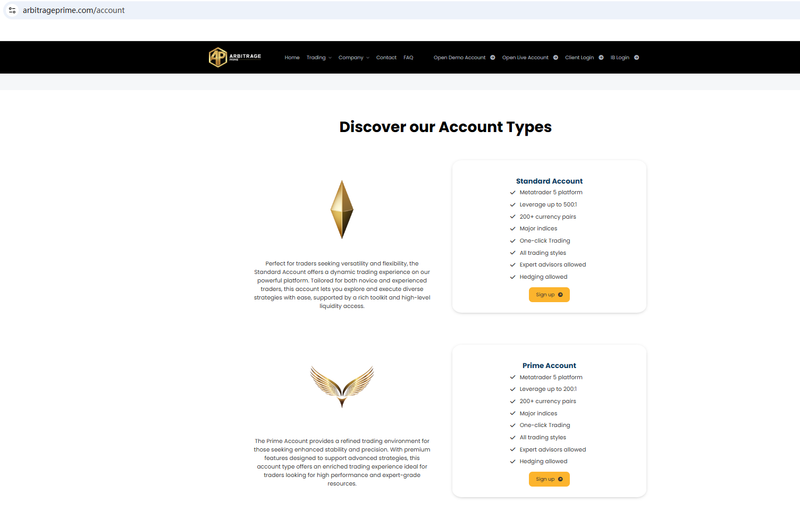 Arbitrage Prime info 3
