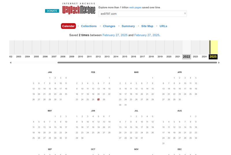 Wayback Machine2