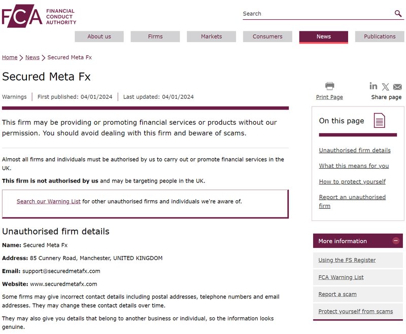 Secured Meta Fx