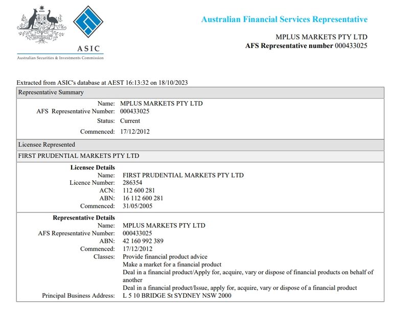 Comisión de Valores e Inversiones de Australia (ASIC)