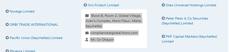 FXORO