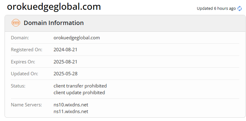 Oroku Edge Whois