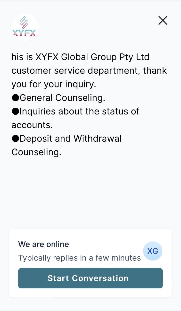 XYFX Online Customer Service