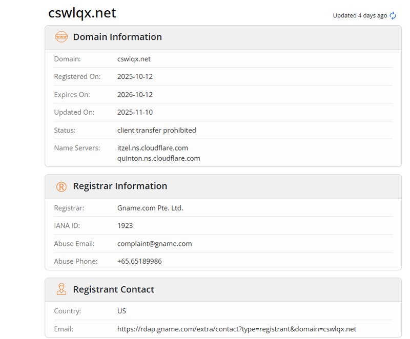 whois