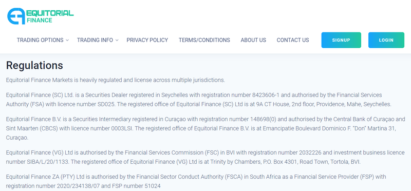 Equitorial Finance