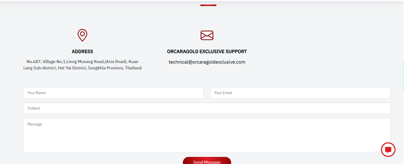 Orcara Gold Exclusive contact