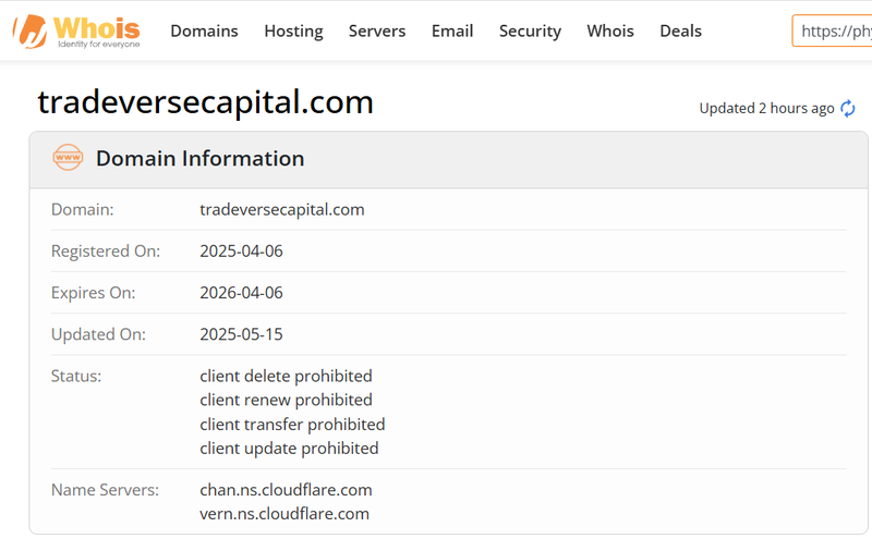 Whois Query Result