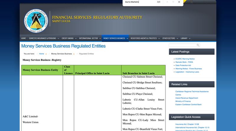 Regulation Information