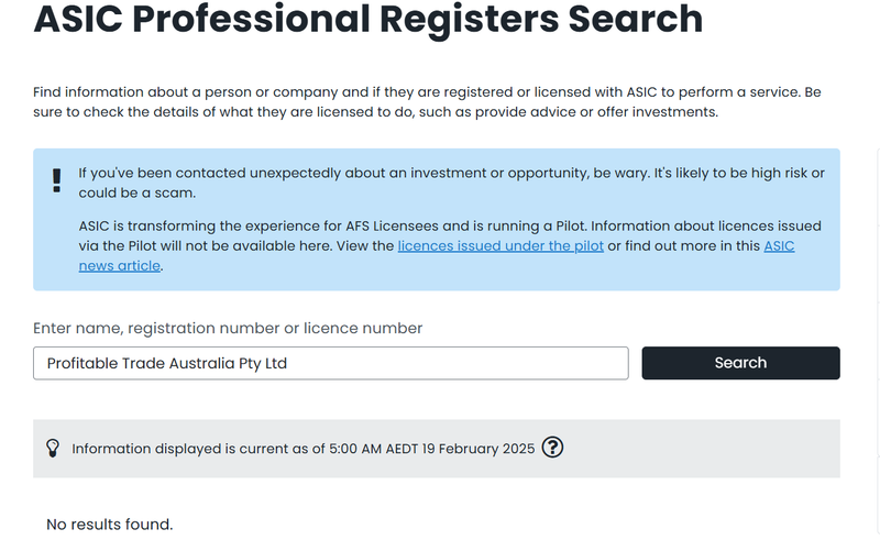 Australian Securities & Investments Commission(ASIC)