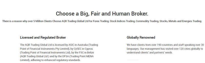 AQR Trading Global Ltd