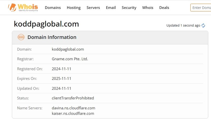 whois