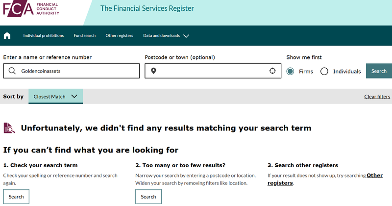 UK Financial Conduct Authority(FCA)