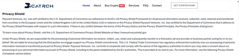 Platform legal terms
