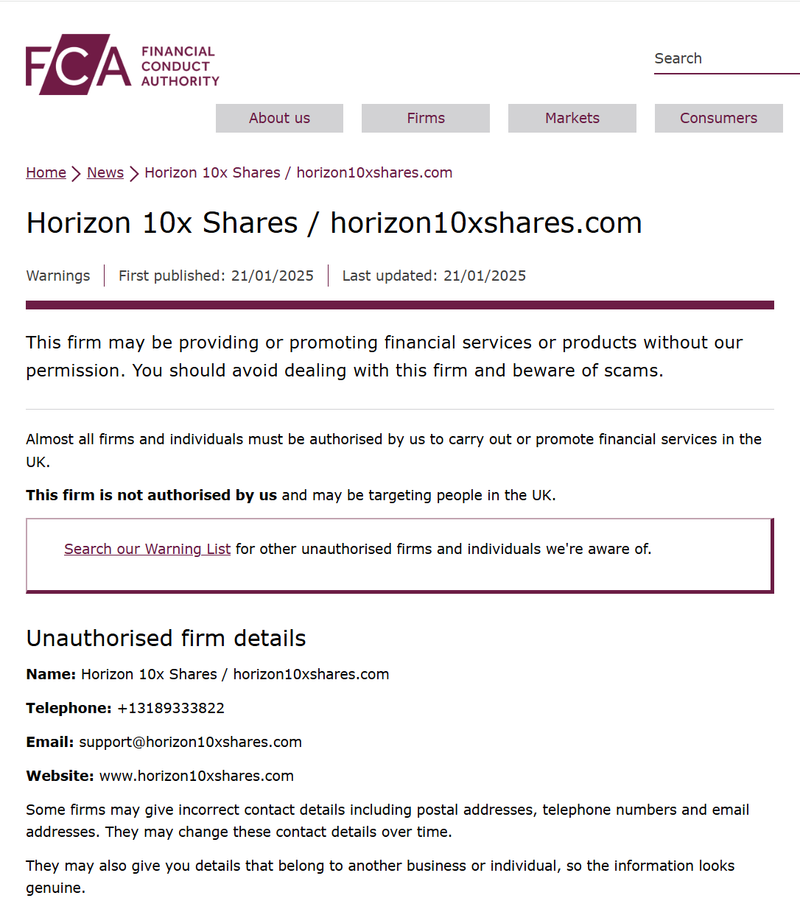 FCA Query Result