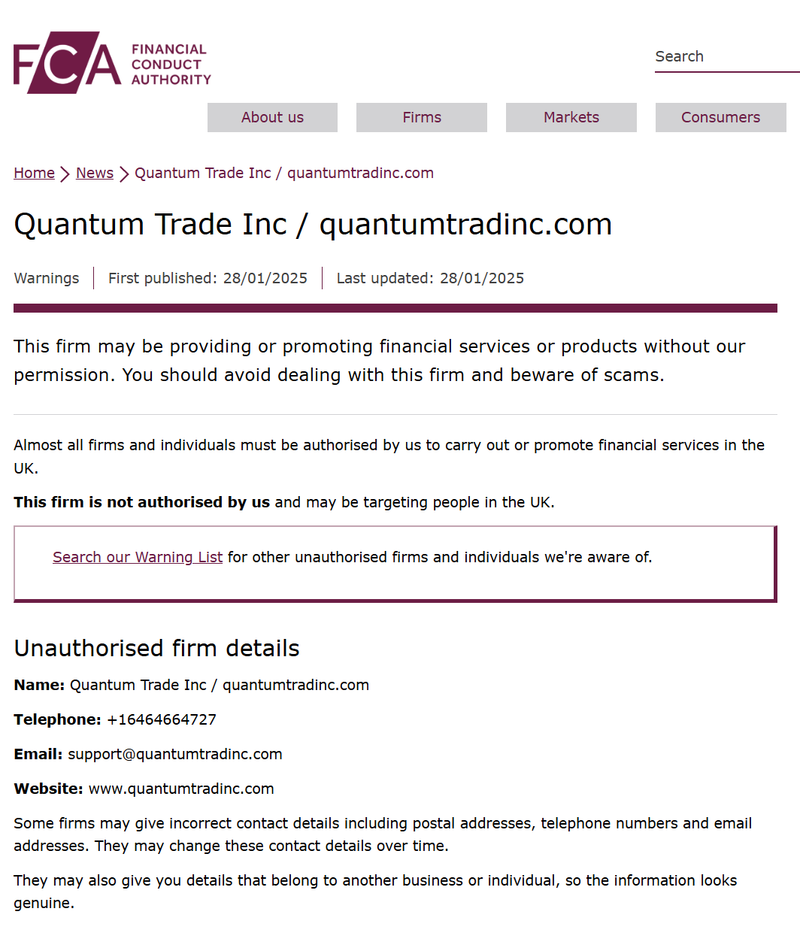 FCA Query Result
