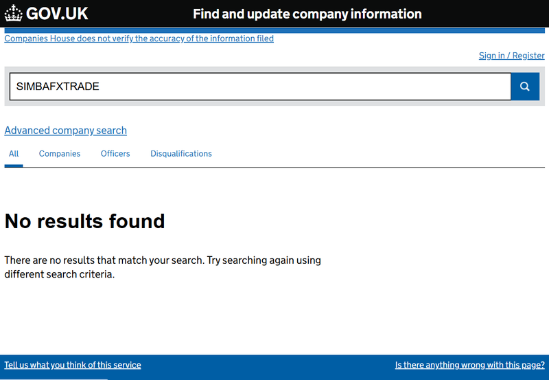 Companies House Query Result