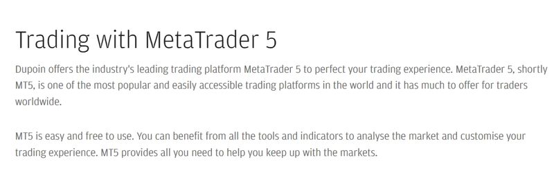 Dupoin's Trading Software