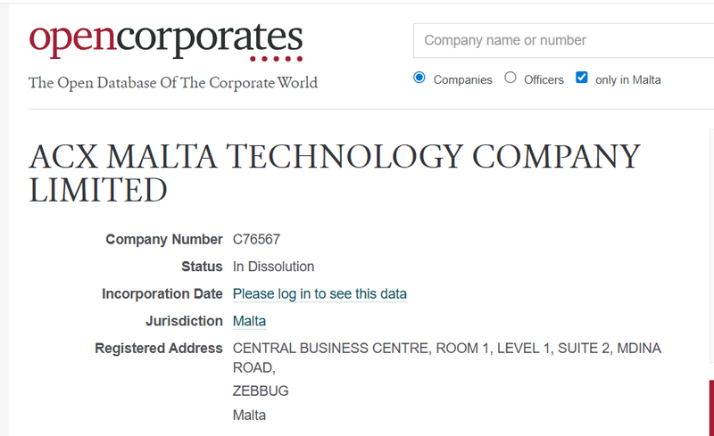 OpenCorporates クエリ結果