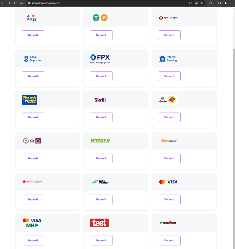 官网显示存取款信息