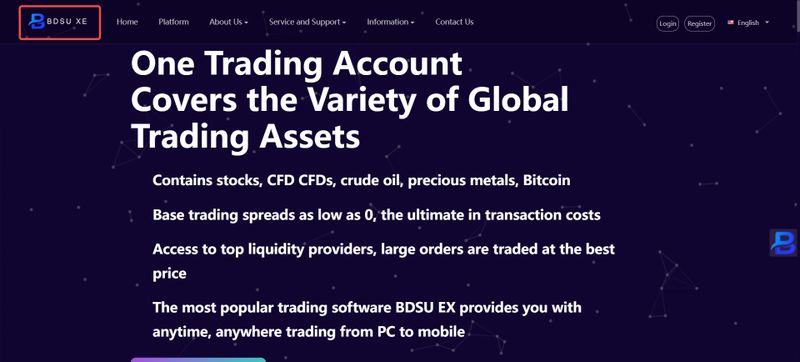BDSU EX的官网品牌名信息错误