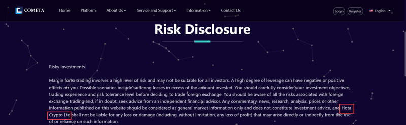 COMETA GLOBAL LIMITED