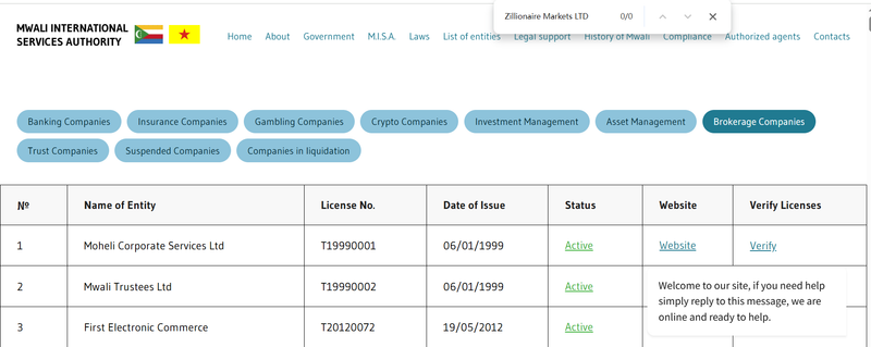 Regulatory Check