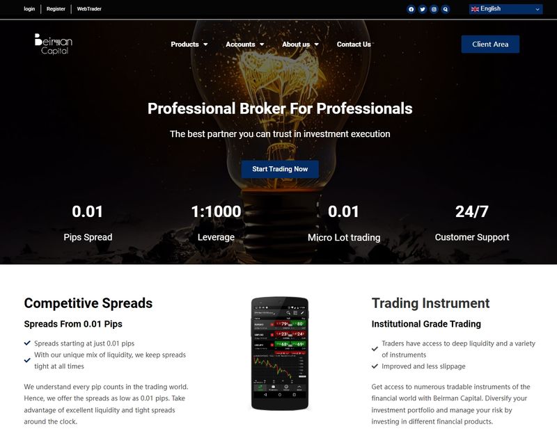 Beirman Capital's Official Website