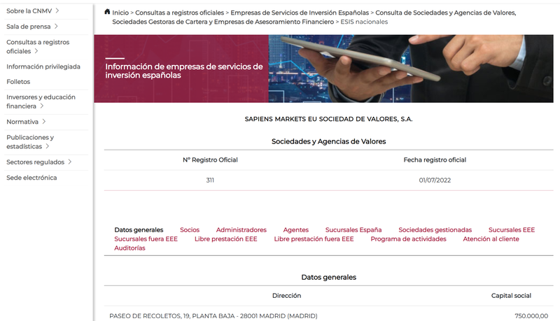 CNMV