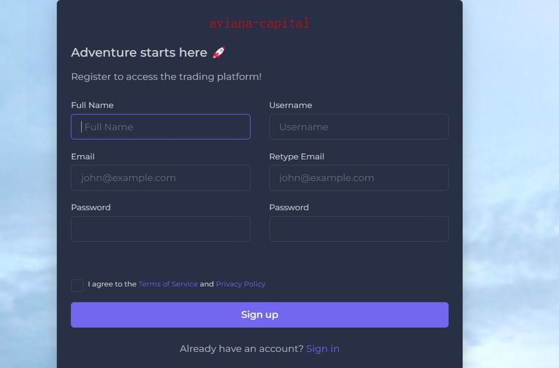 register of Aviana Capital