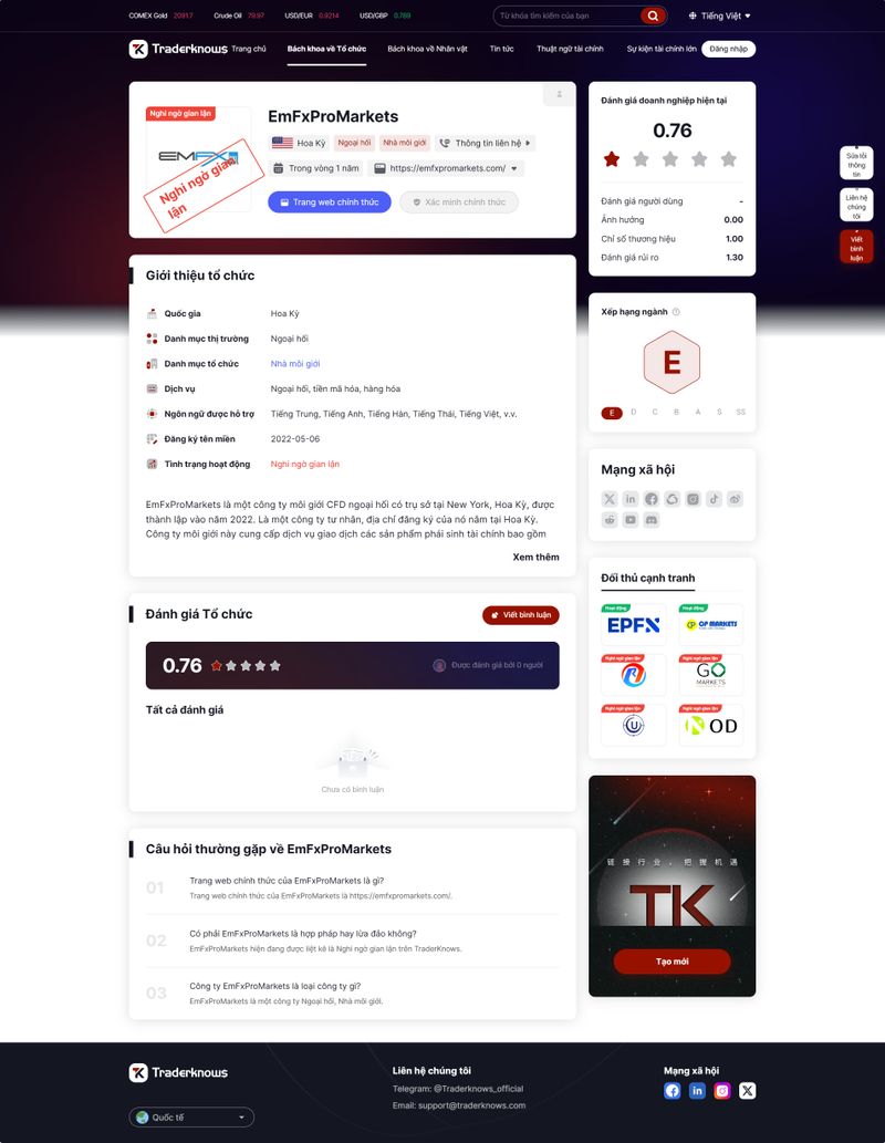 EmFxProMarkets(越)