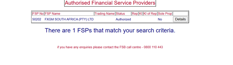 Alpha Trades FX Limited FSCA