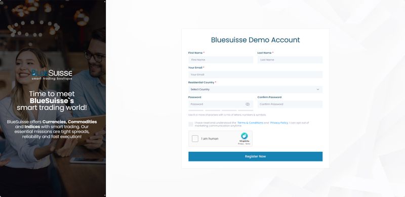 Registro de Cuenta Demo