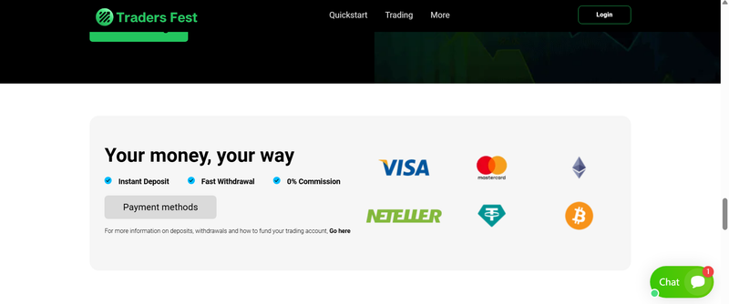 Deposit and Withdrawal
