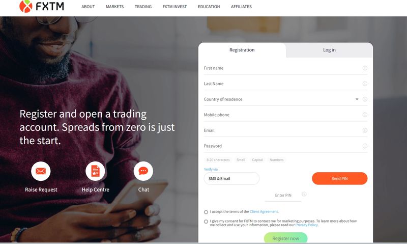Account Registration Steps