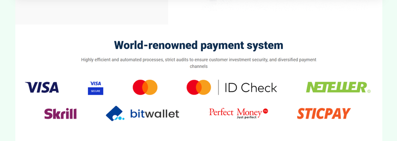am broker.payment system