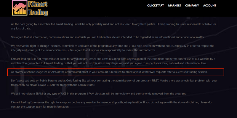 fxmarttrading.withdrawal