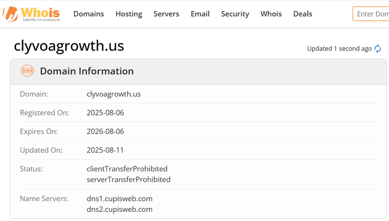 Whois Query Result