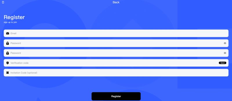 WIN HG Limited's Account Registration Process