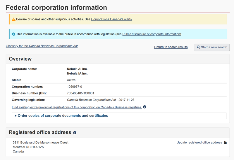 Corporations Canada