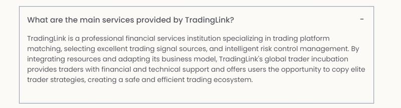 service of TradingLink