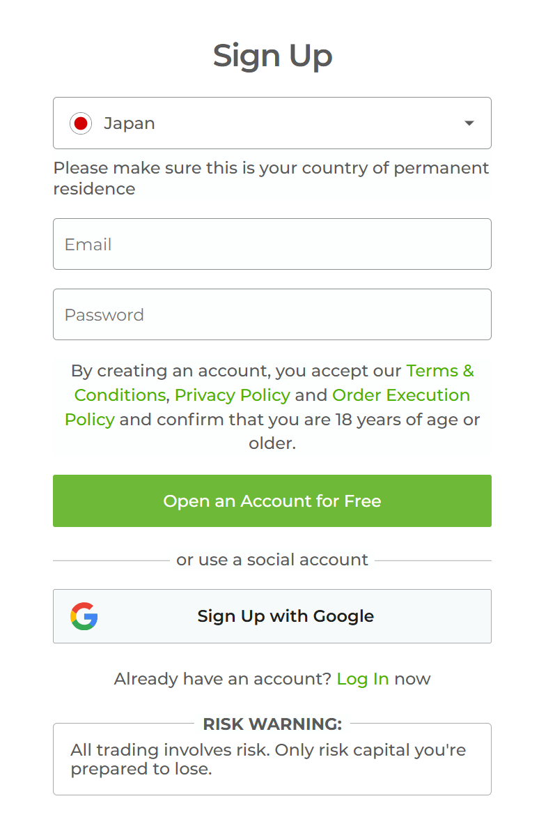 Registration Form