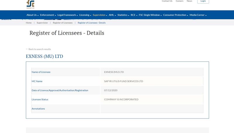 FSC regulatory inquiry