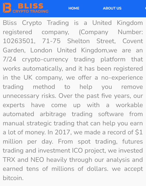 Blisscryptotrading