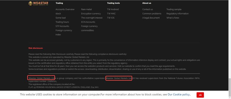 Weastar Global Markets Ltd企业简介